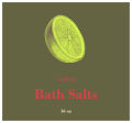 Calm Big Square Bath Body Labels